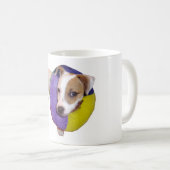ジャックラッセルの小犬マグ コーヒーマグカップ (正面右)