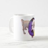 ジャックラッセルの小犬マグ コーヒーマグカップ (正面左)