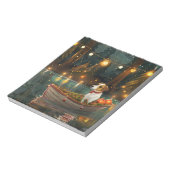 ジャックラッセルクリスマスフェスティバル航海 ノートパッド (回転)