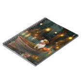 ジャックラッセルクリスマスフェスティバル航海 ノートブック (左側)