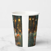 ジャックラッセルクリスマスフェスティバル航海 紙コップ (左)