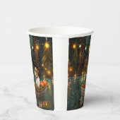 ジャックラッセルクリスマスフェスティバル航海 紙コップ (右)