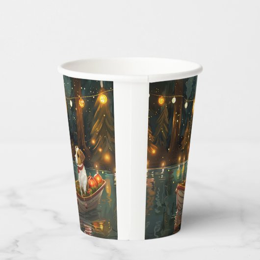 ジャックラッセルクリスマスフェスティバル航海 紙コップ (右)