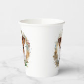 ジャックラッセルクリスマスリースフェスティバルカップ 紙コップ (左)