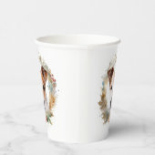 ジャックラッセルクリスマスリースフェスティバルカップ 紙コップ (右)