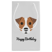 ジャックラッセルスモール抱き枕 スモールペーパーバッグ (裏面)