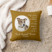 ジャックラッセルテリアのお母さんの枕 クッション (ブランケット)