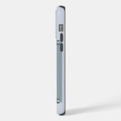 ジャックラッセルテリアキュートブルークリスマスホリデー iPhoneケース (左側面)