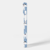 ジャックラッセルテリアードグブルー Case-Mate iPhoneケース (裏面 / 左)