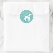 ジャックラッセルテリアードッグパピー ラウンドシール (バッグ)