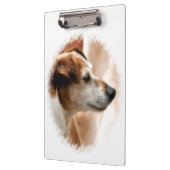 ジャックラッセルテリア犬 クリップボード (左)