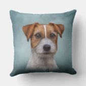 ジャックラッセルテリア クッション (裏面)