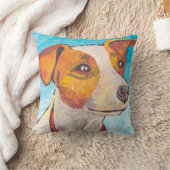 ジャックラッセルテリア クッション (ブランケット)