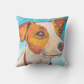 ジャックラッセルテリア クッション (裏面)