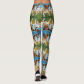 ジャックラッセルテリア レギンス (裏面)