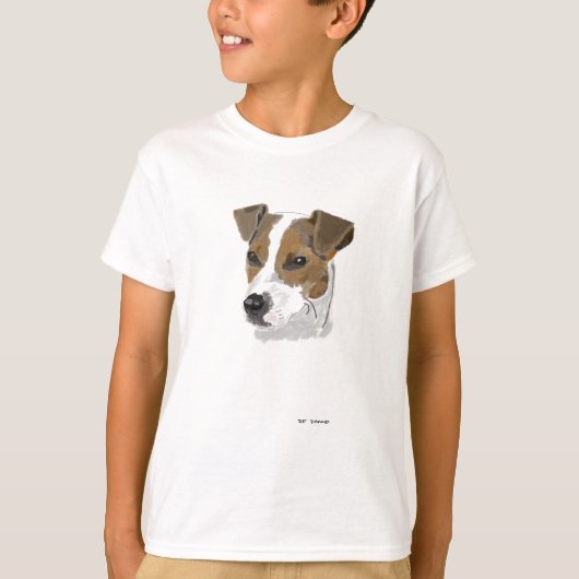 ジャックラッセルテリア Tシャツ (正面)