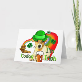 ジャックラッセルテリアSt patricks カード