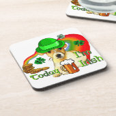 ジャックラッセルテリアSt patricks コースター (左側)