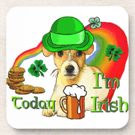 ジャックラッセルテリアSt patricks コースター
