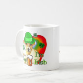 ジャックラッセルテリアSt patricks コーヒーマグカップ (正面左)