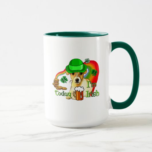 ジャックラッセルテリアSt patricks マグカップ (右)