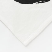 ジャックラッセルテロおもしろいパーソンズテリアドッグ フリースブランケット (角)