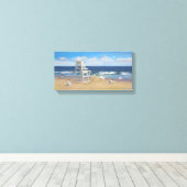 ジャックラッセルテール キャンバスプリント (インサイチュ (ウッドフロア))