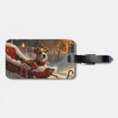 ジャックラッセルドッグクリスマスフェスティバル ラゲッジタグ (裏面横)