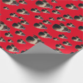 ジャックラッセルドッグラッピング紙 ラッピングペーパー (角)