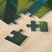 ジャックラッセルドッグ春の花絵を描ズ ジグソーパズル (側面)