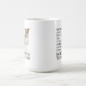 ジャックラッセルパパマグ マグカップ (中央)