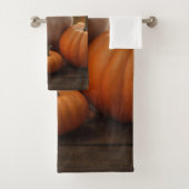 ジャックラッセルパピーオータムデライトカボチャ バスタオルセット (インサイチュ)