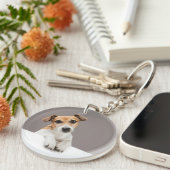 ジャックラッセルパピースウィートカワイルアブルベビージャック キーホルダー (正面右)