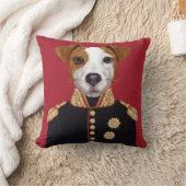 ジャックラッセル大尉 クッション (ブランケット)