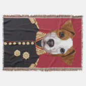 ジャックラッセル大尉 スローブランケット (正面)