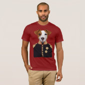 ジャックラッセル大尉 Tシャツ (正面フル)