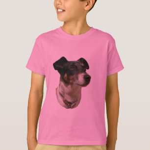 ジャックラッセル犬はワイシャツをからかいます Tシャツ
