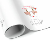 ジャックラッセル親愛なサンタ…. ラッピングペーパー (ロールコーナー)