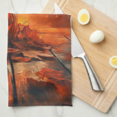 ジャックランタンキッチンタオル キッチンタオル (四つ折り)