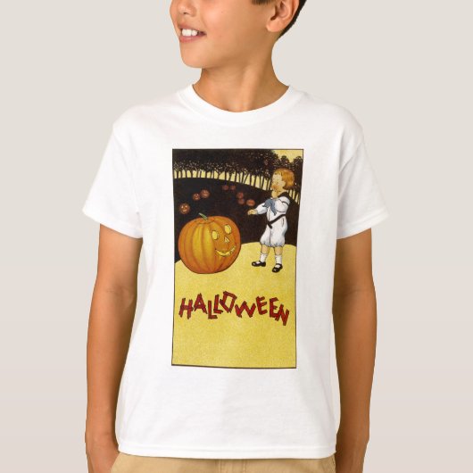 ジャックランタンパンプキンパッチハロウィーン Tシャツ (正面)