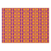 ジャックランタンパープルとオレンジのテーブルクロス テーブルクロス (正面(横))