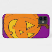 ジャックランタンパープルiPhone 5ケース Case-Mate iPhoneケース (裏面(横))