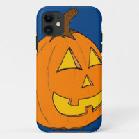 ジャックランタンブルーiPhone 5ケース