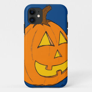 ジャックランタンブルーiPhone 5ケース iPhone 11 ケース