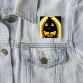 ジャックランタンボタン 缶バッジ (インサイチュ)