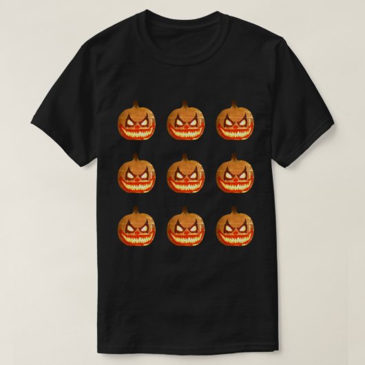 ジャックランタンTシャツ Tシャツ (デザイン正面)