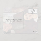 ジャックリプチッツと妻Amedeo Modigliani ポストカード (裏面)