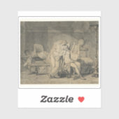 ジャックルイ・デイヴィッド – パリとヘレン シール (シート)