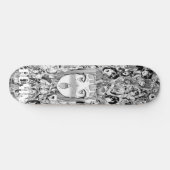 ジャックロンインエーペックスガールブラックスケートボードデッキ スケートボード (横)