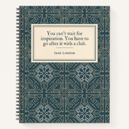 ジャックロンドン引用文ライター ノートブック